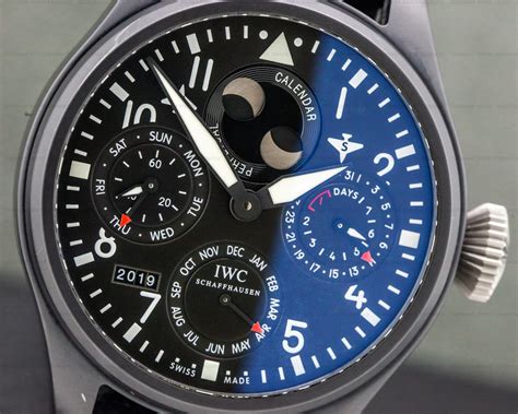 iwc ceramic top gun|iwc top gun perpetual calendar.